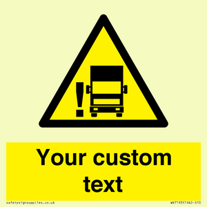 Custom warning blindspot